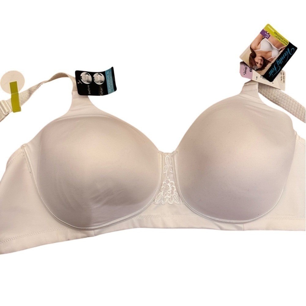 Vanity‎ White Full Coverage Bra 44D NWT Non-Underwire